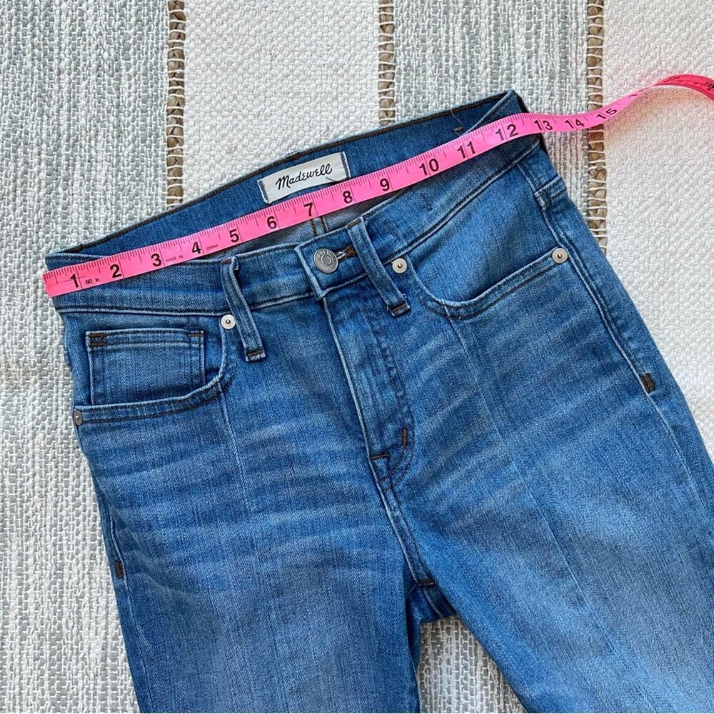 Madewell 9" High-Rise Skinny Jeans: Seamed Step-Hem Edition Women’s Size 24 - Picture 6 of 12